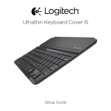 Logitech Ultrathin Keyboard Cover for iPad Air Asennusohje