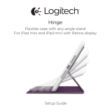 Logitech Hinge Flexible case for iPad mini Asennusohje