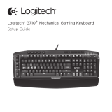 Logitech G710+ Omistajan opas