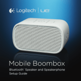 Logitech Mobile Boombox Omistajan opas
