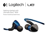 Logitech UE900 Ohjekirja
