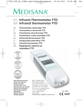 Medisana Digital infrared thermometer FTD Omistajan opas