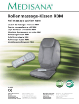 Medisana Roll massage seat cover RBM Omistajan opas