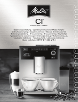 Melitta CAFFEO® CI® Käyttö ohjeet