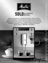 Melitta CAFFEO® SOLO® & Perfect Milk Käyttö ohjeet