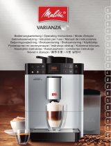 Melitta CAFFEO® Varianza® CSP Export Käyttö ohjeet