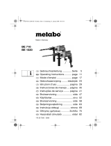 Metabo BE 1020 Omistajan opas