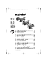 Metabo DS 200 Omistajan opas