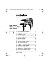 Metabo KHE 28 Plus Omistajan opas
