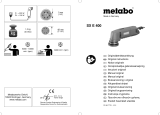 Metabo SXE400 Käyttöohjeet
