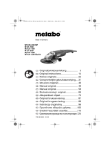 Metabo W 21-180 Käyttö ohjeet