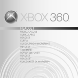 Microsoft Xbox 360 Micro / Casque Käyttöohjeet