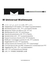 Multibrackets M Universal Wallmount Black Ohjekirja
