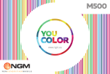 NGM You Color M500 Ohjekirja