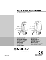 Nilfisk-ALTO GD 5 Back Ohjekirja
