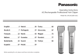 Panasonic ER1421 Omistajan opas