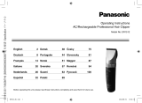 Panasonic ER1512 Käyttö ohjeet