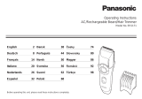 Panasonic ER2171 Omistajan opas