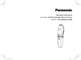 Panasonic ER-GB86 Omistajan opas