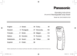 Panasonic ERGY30 Käyttö ohjeet