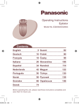 Panasonic ES2053 Omistajan opas