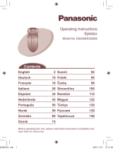 Panasonic ES2056 Käyttö ohjeet