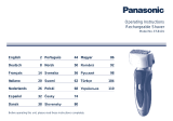 Panasonic es 8101 s 503 Omistajan opas