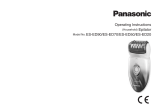 Panasonic ESED90 Käyttö ohjeet
