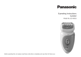Panasonic ESWD10 Käyttö ohjeet
