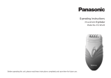 Panasonic ESWS20 Käyttö ohjeet