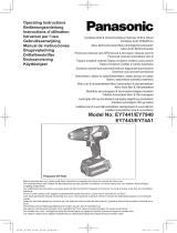 Panasonic EY 74A1 LS2G Käyttö ohjeet