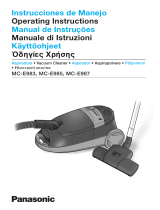 Panasonic MCE985 Omistajan opas