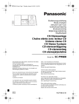 Panasonic SC-PM600EG-K Omistajan opas
