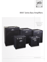 Peavey MAX 126 10-Watt Bass Amp Combo Omistajan opas