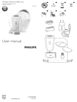 Philips HP6553/00 Ohjekirja