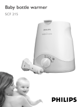 Philips scf215 baby bottle warmer Ohjekirja