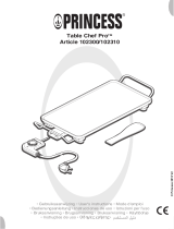 Princess Table Chef Pro 102310 Ohjekirja