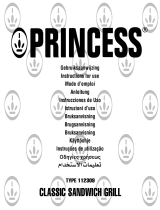 Princess 112309 Käyttö ohjeet