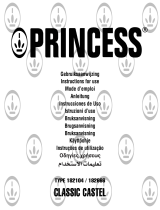 Princess Classic Fry & Keep Warm Castel Käyttö ohjeet