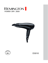 Remington ECO 2000W D3010 Omistajan opas