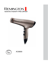 Remington Keratin Therapy Pro Dryer AC8000 Ohjekirja