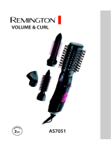 Remington Volume and Curl AS7051 Ohjekirja