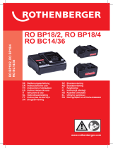 Rothenberger Battery charger RO BC14/36 Ohjekirja