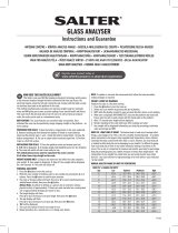 Salter 9158 SV3R Omistajan opas