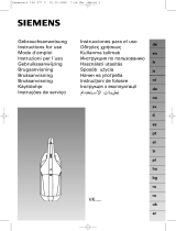 Siemens VK20A02 Omistajan opas