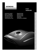 Siemens VSZ61265/01 Ohjekirja