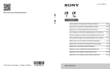 Sony Série ILCE 7R Ohjekirja