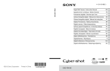 Sony Série Cyber Shot DSC-RX100 Ohjekirja