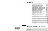 Sony Série Cyber-Shot DSC W520 Ohjekirja