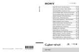 Sony Série Cyber-Shot DSC W620 Ohjekirja